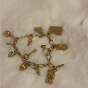 Late Spade Charm Bracelet Kiss a Prince